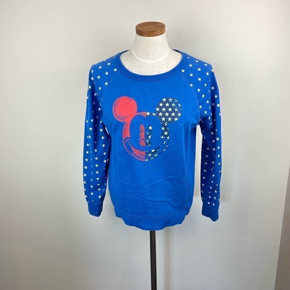 Disney Parks Americana Mickey Mouse Pullover